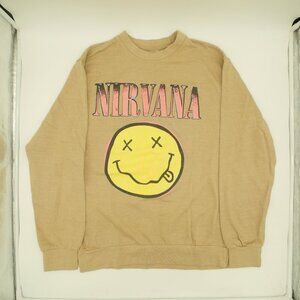 NIRVANA LONG SLEEVE CREWNECK